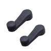 TAKPART 2 x Window Winder 1H0837581D Window Regulator Handle Compatible