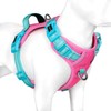 PHOEPET No Pull Dog Vest Harness with Unique Colors，Adjustable Reflective