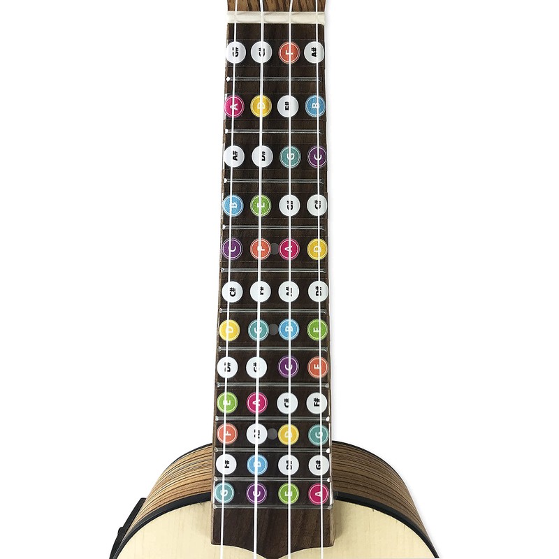 Edition Dux: Sticky Tunes - Ukulele Notes - Removable Stickers