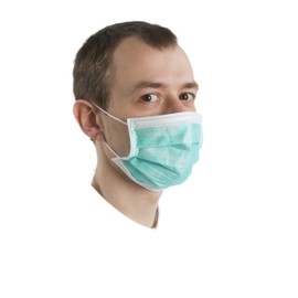 Surgical Mouth Guard EN 14683 Type II Blue 3-Ply High Quality Rubber Loops PP Fleece Moldable Nose Clip Certified Pack of 50