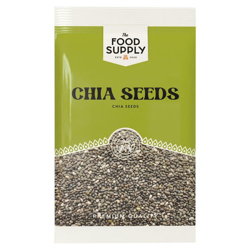 Chia Seeds – Natural, Raw, Non-GMO, Gluten-Free, High in Omega-3,