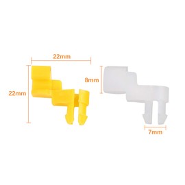 sourcingmap 5 Sets Door Lock Rod Clip Retainer Fasteners 4D0-807-300 69293-12040