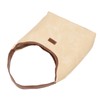 Shoulder Bag for Women Soft PU Leather Minimalistic Top Handle