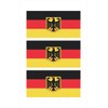 German Germany Flag Hard Hat Biker Motorcycle Helmet Stickers Decal