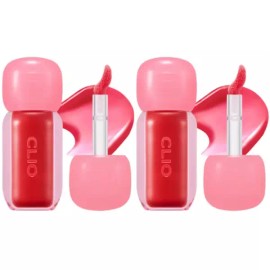 Clio 클리오 볼륨 글로스 립틴트 202 글레이즈드 애플 X2개 BNS Clio Volume Gloss Lip Tint 202 Glazed Apple X2pcs BNS