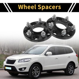 INFINAUTO 5x114.3mm Wheel Spacers 67.1mm / 2.64" M12x1.5 Hubcentric Wheel Spacer Forged Wheel Spacers for Hyundai Santa Fe 2001-2023 Aluminium Alloy
