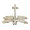 Castelion® Nickel Dragonfly Door Knocker 15.5cm x 13cm