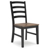 Signature Design by Ashley Wildenauer Rustic Armless Dining Chair, Set