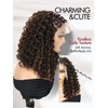 WIGNEE 13X4 HD Lace Front Knotless Short Braided Wig with