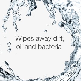 Neutrogena Oil Free Facial Cleansing Makeup Wipes, Disposable Acne Face