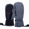 Snowboard Mittens for Women Men Waterproof Ski Gloves Touchscreen Snow