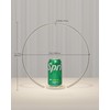 YALLOVE 2 Pack 12 Inch Floral Hoop Table Centerpiece, Acrylic