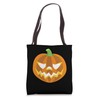 Jack-O-Lantern pumpkin Face Orange costume Tote Bag