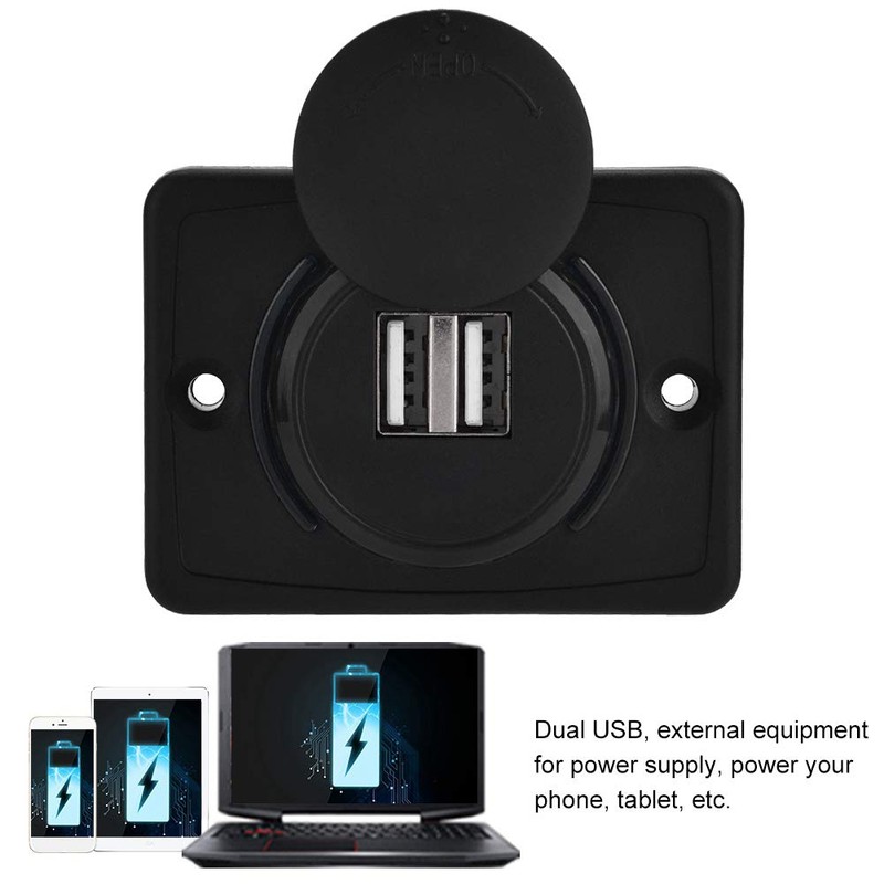USB Socket 12 V, USB Installation Socket 12 V, USB