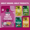 FGO Organic Milk Thistle Tea, 100 Count, Eco-Conscious Herbal Tea