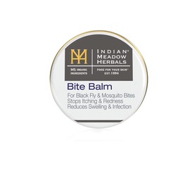 Indian Meadow Herbals Bite Balm for Black Fly & Mosquito Bites (.25oz, 2 Pack) - Stops Itching and Redness Helps Reduce Swelling and Risk of Infection.