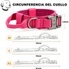 Collar de Perro Táctico, Collar para Perro de Nailon Militar