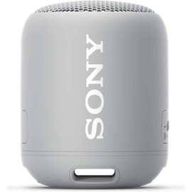 Sony SRS-XB12 Wireless Portable Speaker: Waterproof, Dustproof, Bluetooth Compatible, Deep Bass Model, Microphone Included, Lightweight, Compact, 2019 Model, Microphone Included, Gray SRS-XB12 H