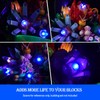 JMBricklayer LED Light Kit Building Blocks Set, 2x6 Blue Light