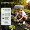 Grenebo Weed Barrier Fabric, 4FT x 100FT, Non-Woven Landscape Fabric,