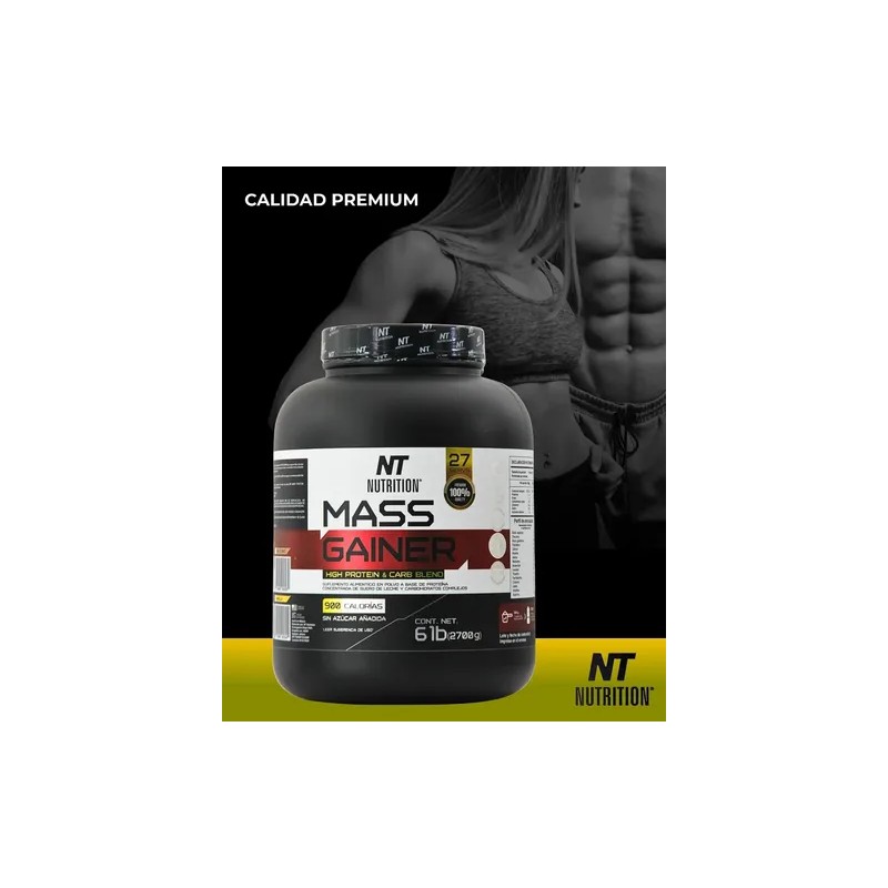 Nt Nutrition Mass Gainer Ganador De Masa Y Peso Whey