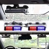 WINECO 2 in1 Dash Emergency Strobe Lights Interior Windshield Red
