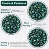 BEZAVO Green Mica Tumbled Stones - 1lb Bulk Polished Crystals