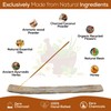 Satya Myrrh Incense Sticks, Satya 15gmx12 Pack with Raajsee Incense