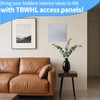 TBWHL Silver Cover Plate 10X10 Inch Self-Adhesion Access Panel Heavy-Duty