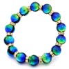 Sparkling Firefly Glass Bracelet, Keramarin, Sparkle, Men's, Women's, Okinawa, Souvenir,