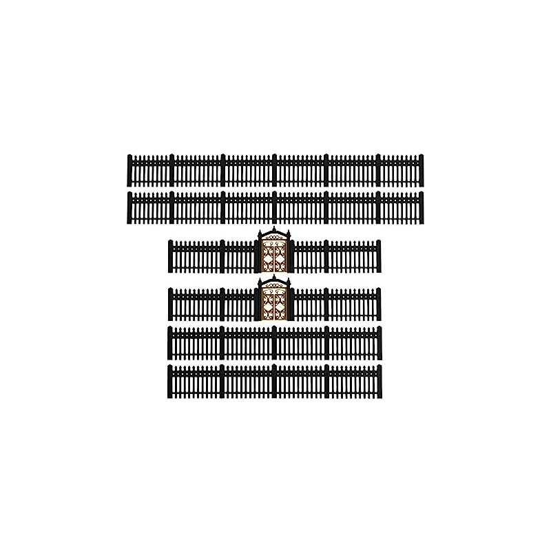 Lionel HO Iron Fence Black