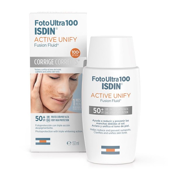 Isdin Foto Ultra 100 Active Unify Fusion Fluid Sunscreen SPF50+ 50ml