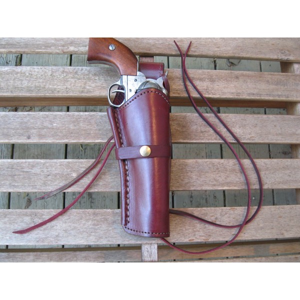 PBOX Andwing Gunslinger Heritage Rough Rider - Right Handed - Size 6.5" - Burgundy Smooth Leather