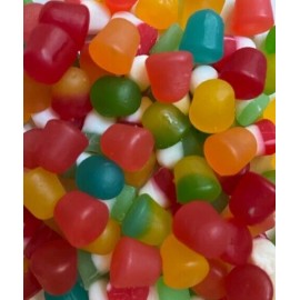 Tootsie Dots UP to 16+ ASSORTED FRUIT Flavored Gumdrops- BULK CANDY- 1/2 POUND
