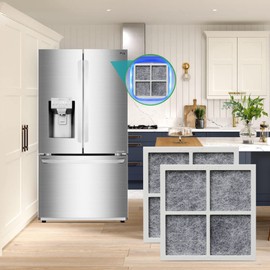 SEISSO LT120F Fresh Refrigerator Air Filter Replacement for LG, Compatible with Kenmore - Freshen up Refrigerator Air, Absorb Odors - 6 Packs