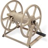 Liberty Garden 709 Steel Wall/Floor Mounted Hose Reel, Holds 200-Feet