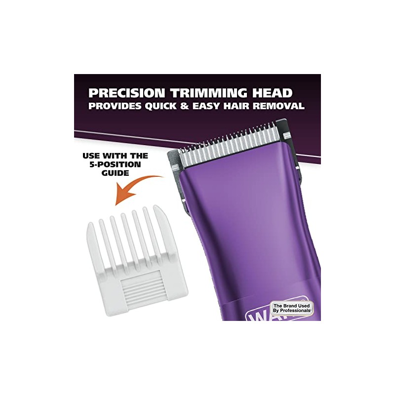 Recortadora recargable morada confianza pura N.° 9865-100