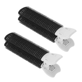 Volumizing Hair Clips, Hair Root Clips For Volume 2pcs Portable Hair Root Curling Clips For Volume, Curls & Root Lift on All Hair Types (Black)