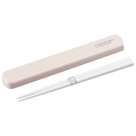 OSK HS-16 Comfortable Pull Lid Chopsticks Case Set (7.7 inches) Gray