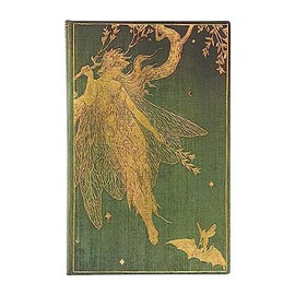Paperblanks | Olive Fairy | Lang's Fairy Books | Dot-Grid Planners | Maxi | Dot Grid | Elastic Band Closure | 192 Pg | 120 GSM