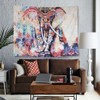 Elephant Style Hanging Mat Art Beach Towel Carpet Tapestry for