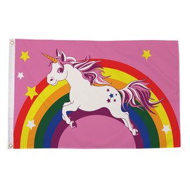 Flagtex Unicorn Rainbow Small Flag