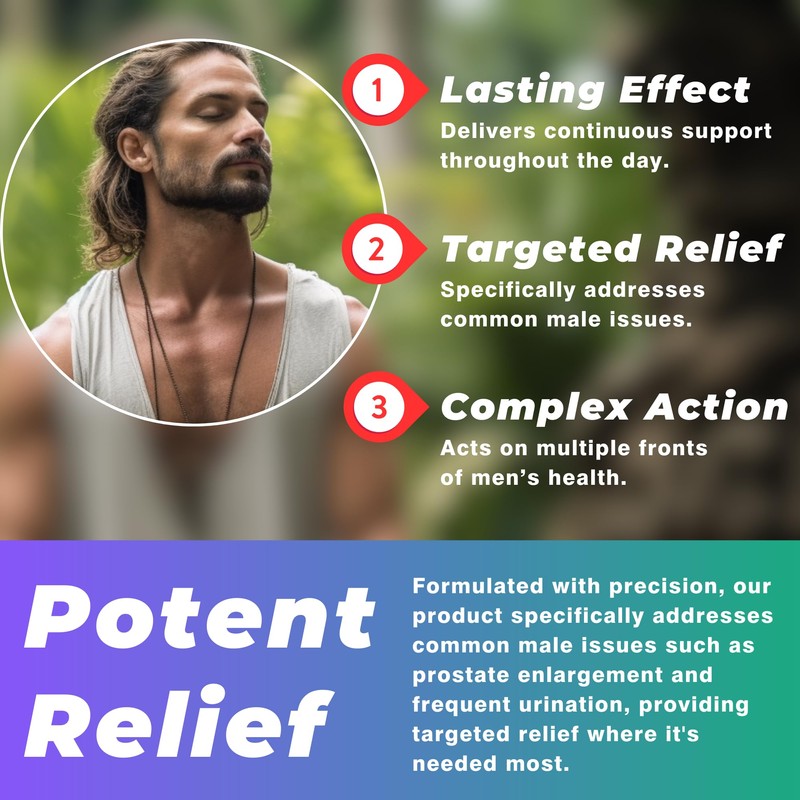 TODICAMP Prostate Support Supplement Formula with Saw Palmetto Extract and