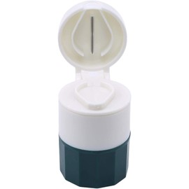 Triturador Cortador De Pastillas Vitaminas Píldoras (Verde)