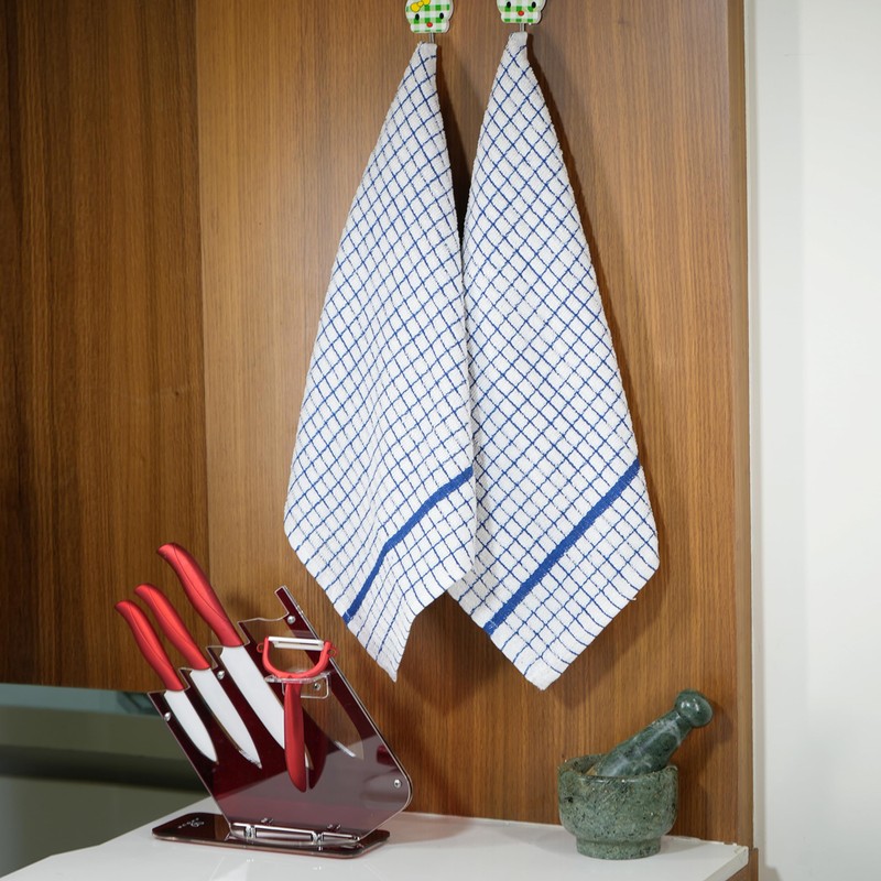 Infinity Terry Kitchen Towels - Premium Soft and Absorbent Cotton