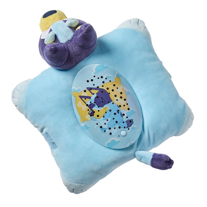 Pillow Pets 16 inch Bluey Sleep Time Light, Stuffed Animal