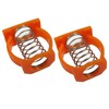 Anwangda Pack of 2 C Buckle Parallelizer, Spring Plastic Folding