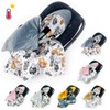 BABEES Swaddling Blanket for Baby Car Seat Spring Summer Universal,