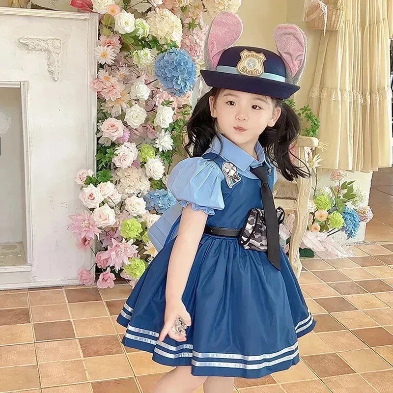 Sombrero Judy Hopps Estilo Policía Con Detalle De Lazo Y