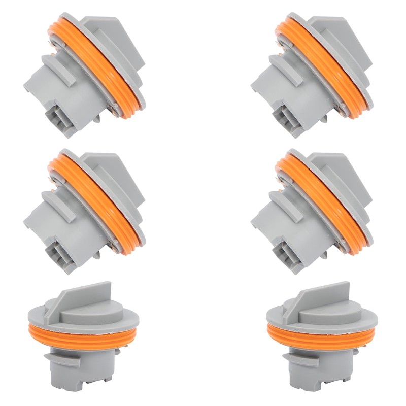 Anlseiod 6pcs Tail Lamp Socket compatible for Dodge 1999 2000